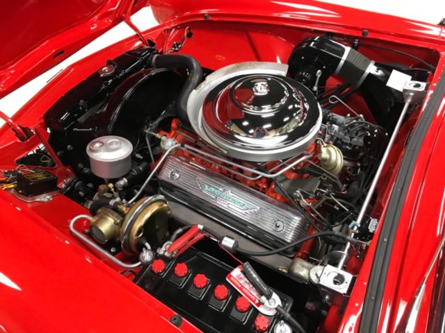 1956 Red Ford Thunderbird