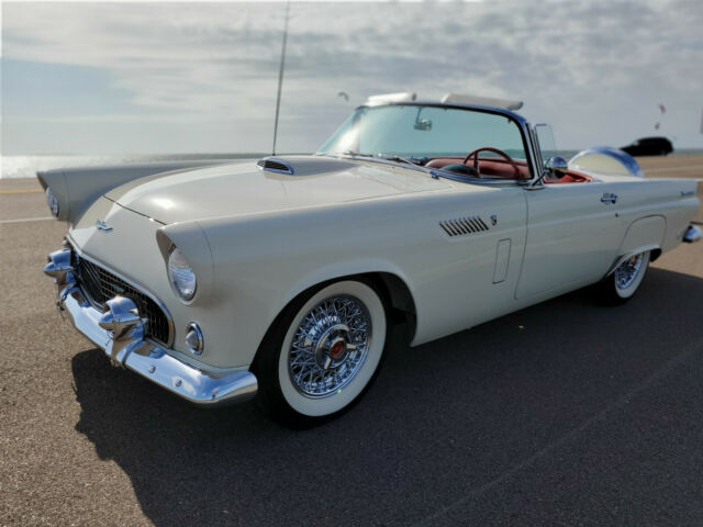 1956 COLONIAL WHITE Ford Thunderbird Convertible