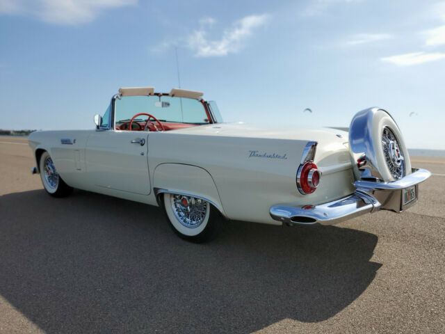 1956 COLONIAL WHITE Ford Thunderbird Convertible