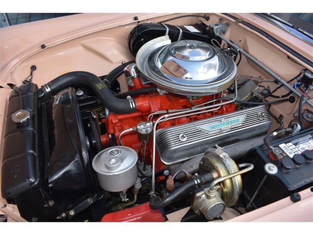 1956 Tan Ford Thunderbird Convertible