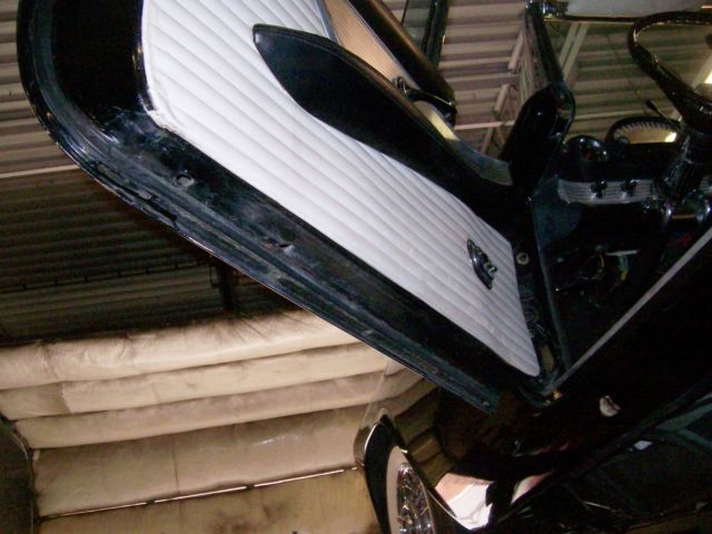 1956 Black Ford Thunderbird Convertible