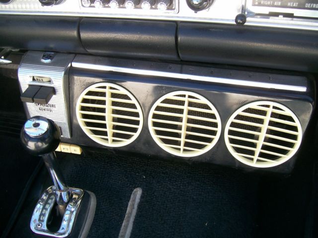 1956 Black Ford Thunderbird Convertible