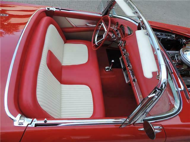 1956 Red Ford Thunderbird --