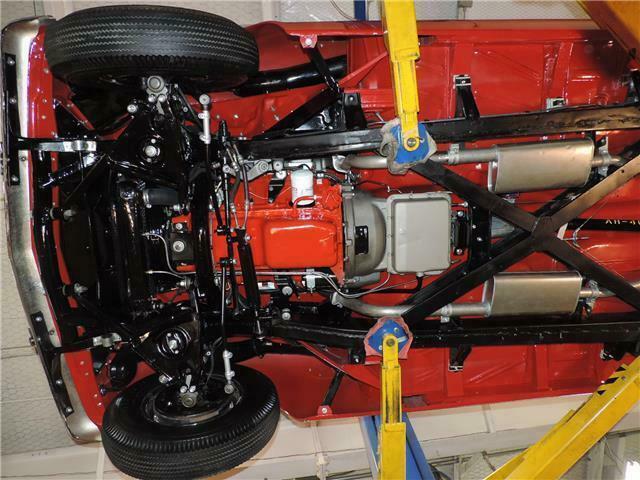 1956 Red Ford Thunderbird --