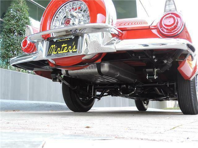 1956 Red Ford Thunderbird --