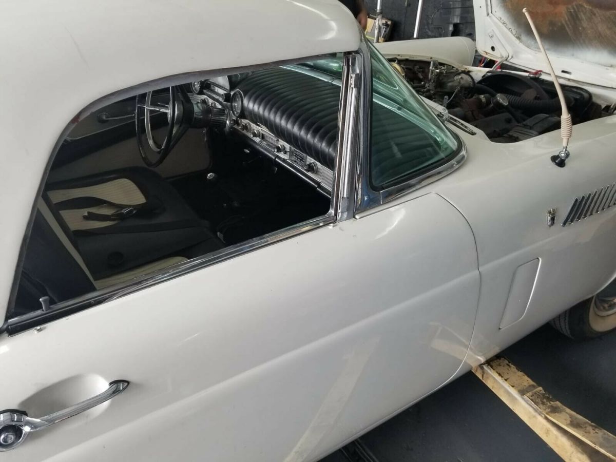 1956 WHITE Ford Thunderbird Convertible
