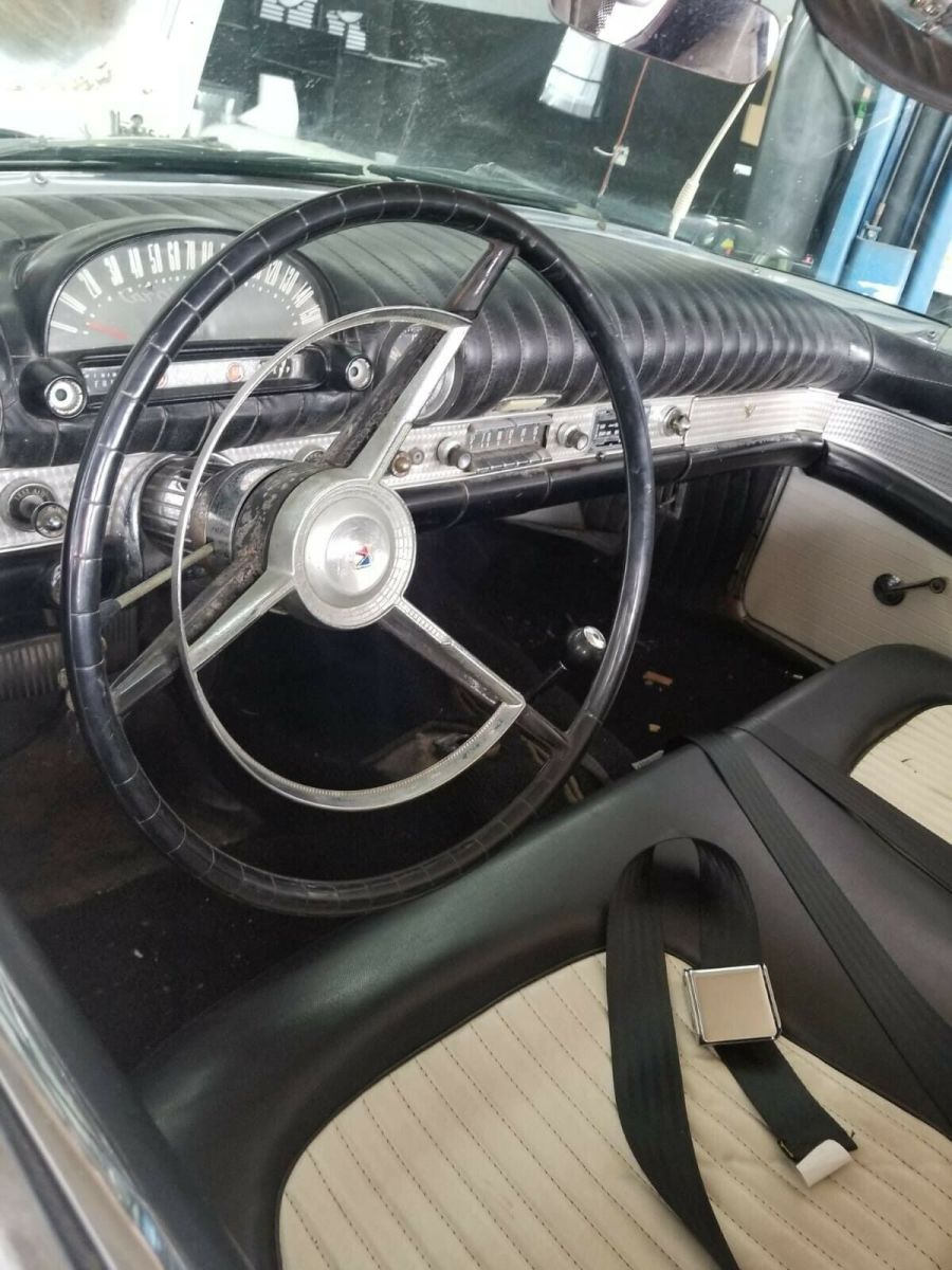 1956 WHITE Ford Thunderbird Convertible