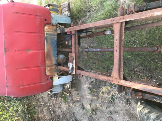 1956 Red Ford C500 COE Truck