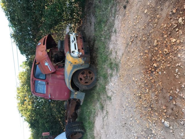 1956 Red Ford C500 COE Truck