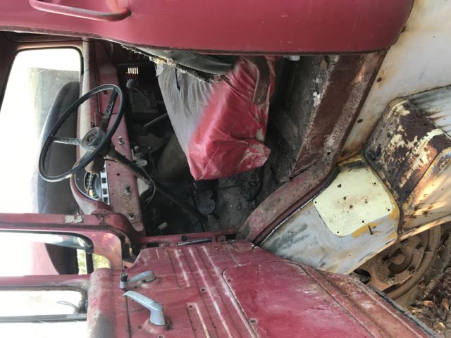 1956 Red Ford C500 COE Truck