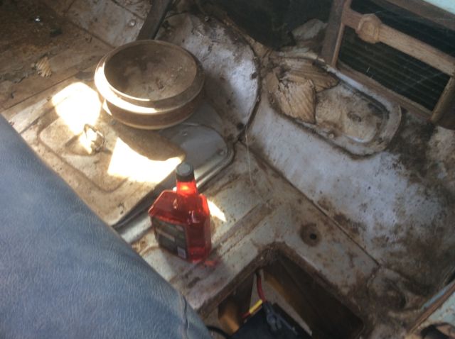 1956 Blue Ford F-100 Cab & Chassis