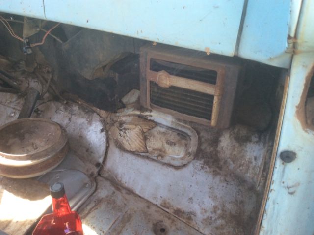 1956 Blue Ford F-100 Cab & Chassis