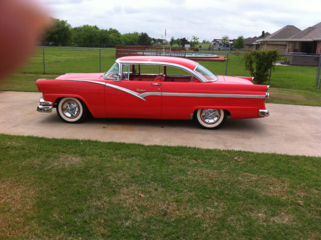 1956 Fiesta Red Ford Victoria