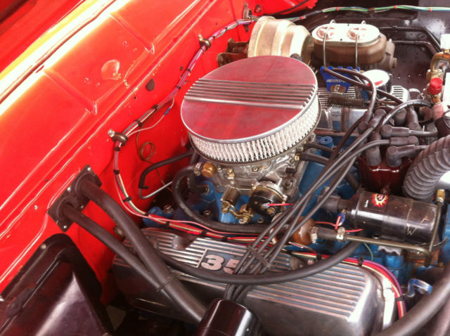 1956 Fiesta Red Ford Victoria