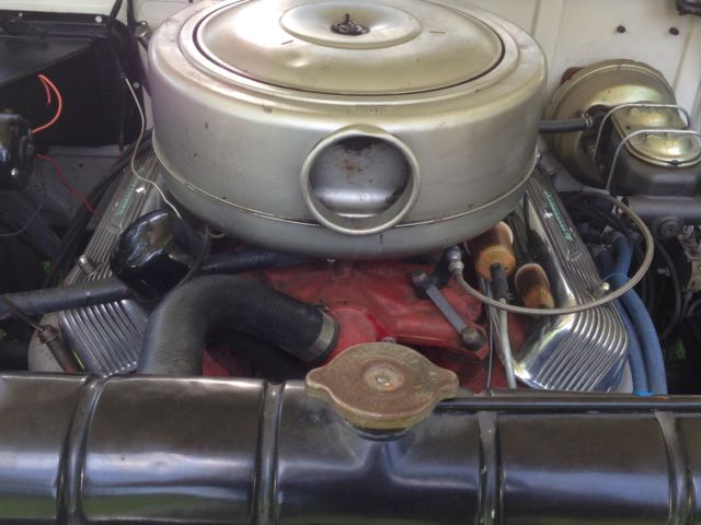 1956 White Ford Crown Victoria U/K