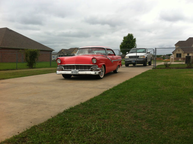 1956 Fiesta Red Ford Victoria