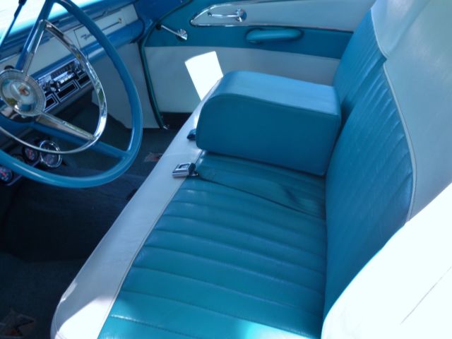1956 Blue Ford Fairlane Coupe