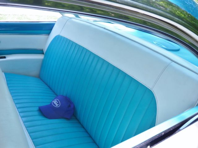 1956 Blue Ford Fairlane Coupe
