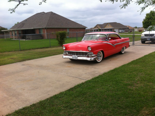 1956 Fiesta Red Ford Victoria