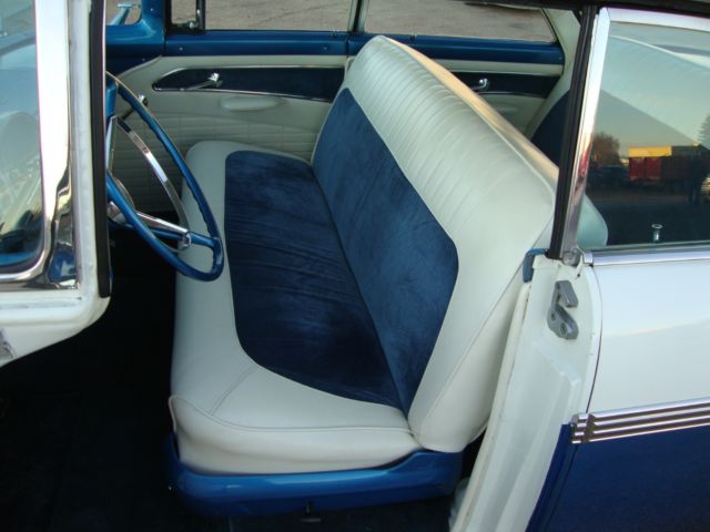 1956 Blue  /  White Ford Other Sedan