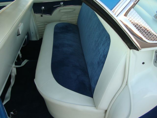 1956 Blue  /  White Ford Other Sedan