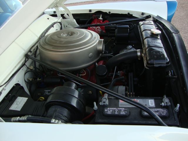 1956 Blue  /  White Ford Other Sedan