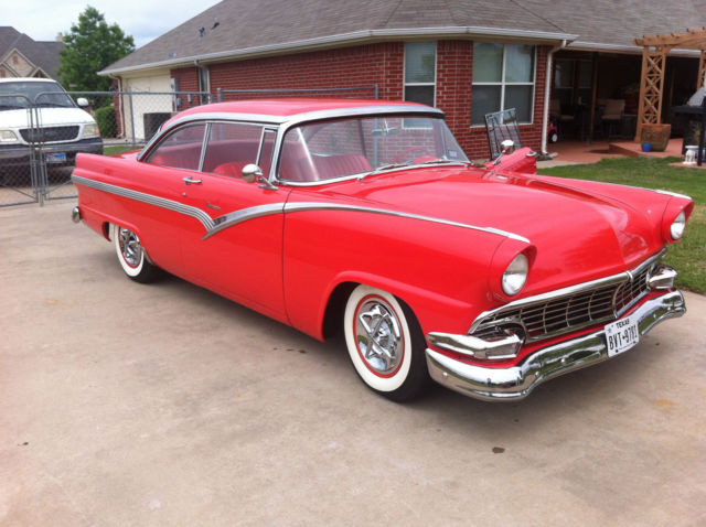 1956 Fiesta Red Ford Victoria