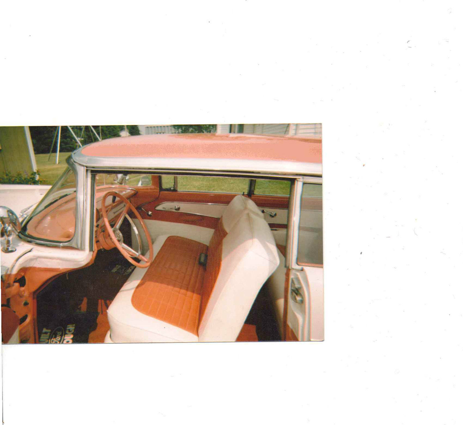 1956 Orange/White Ford Other U/K