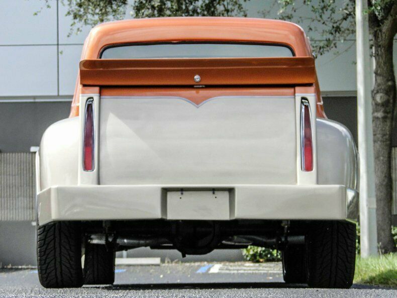 1956 Orange Ford F-100 Pickup Truck