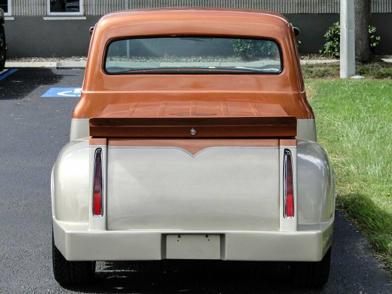 1956 Orange Ford F-100 Pickup Truck