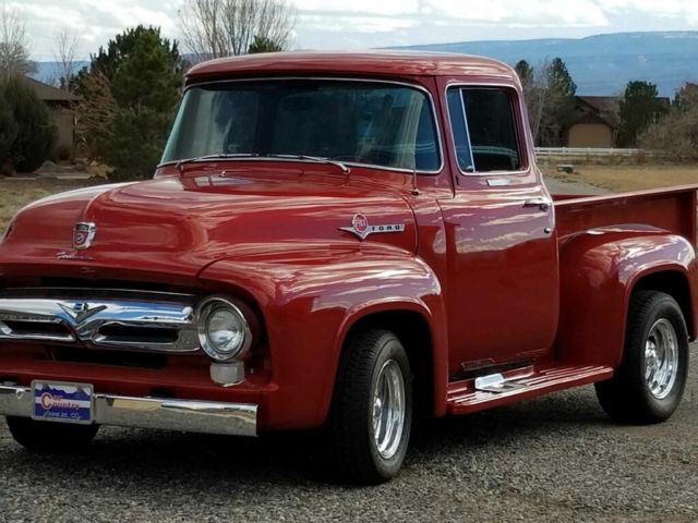 1956 Chianti Red Metallic Ford F-100 Cab & Chassis