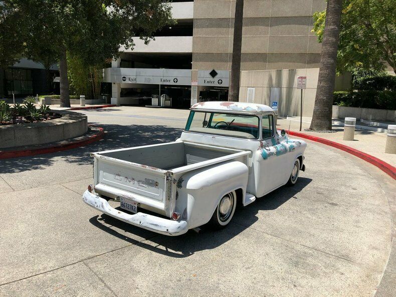 1956 White GMC Apache Pickup (Truck)