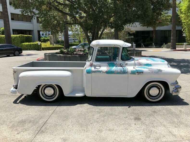 1956 White GMC Apache Pickup (Truck)
