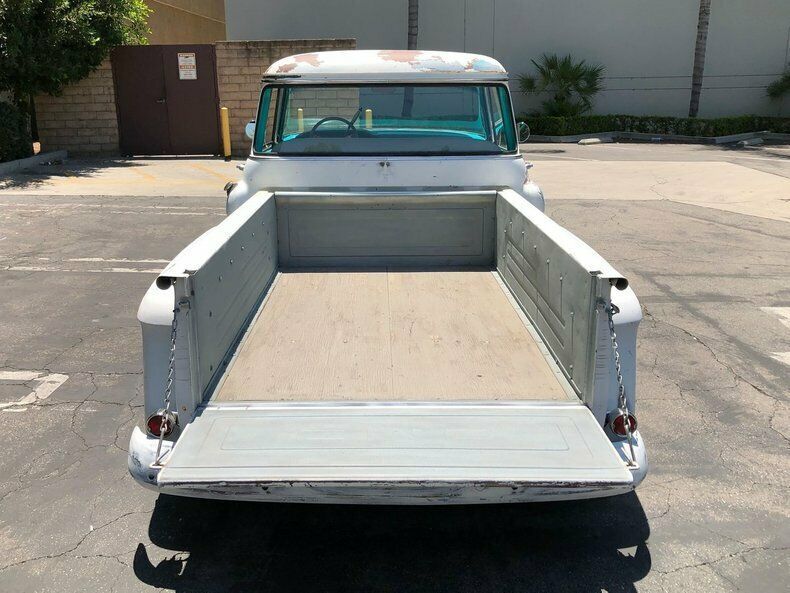 1956 White GMC Apache Pickup (Truck)