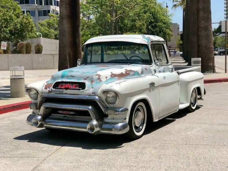 1956 White GMC Apache Pickup (Truck)
