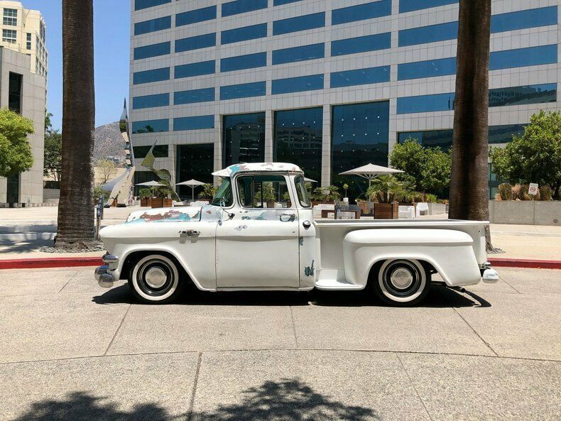 1956 White GMC Apache Pickup (Truck)