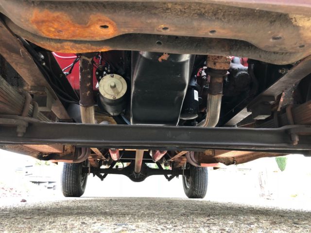 1956 Red GMC 150 Step Side Pickup