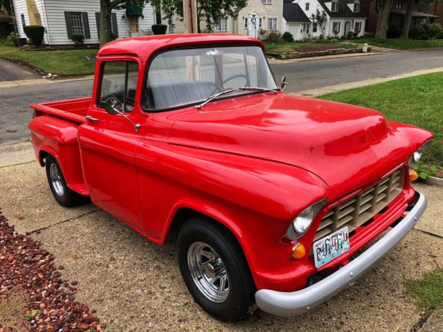 1956 Red GMC 150 Step Side Pickup
