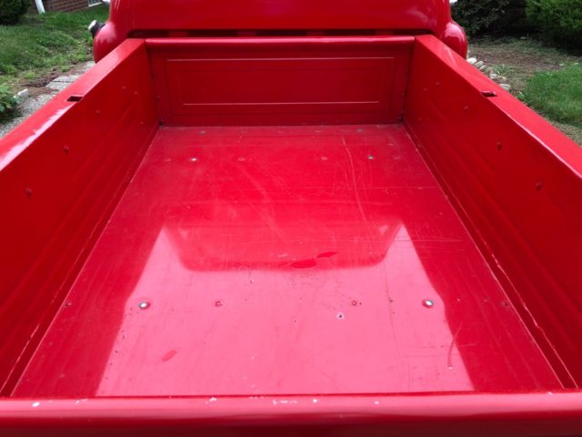 1956 Red GMC 150 Step Side Pickup