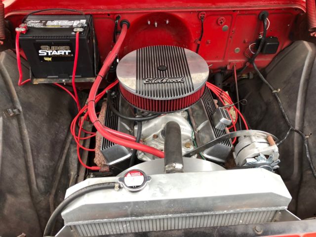 1956 Red GMC 150 Step Side Pickup