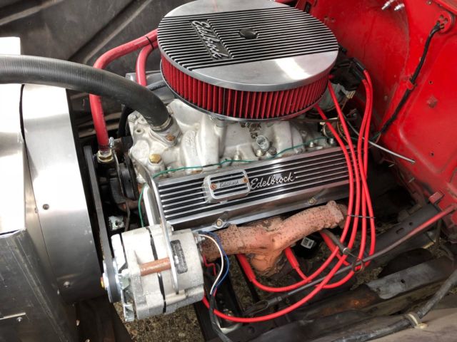 1956 Red GMC 150 Step Side Pickup