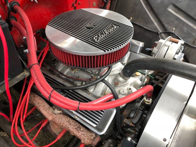 1956 Red GMC 150 Step Side Pickup