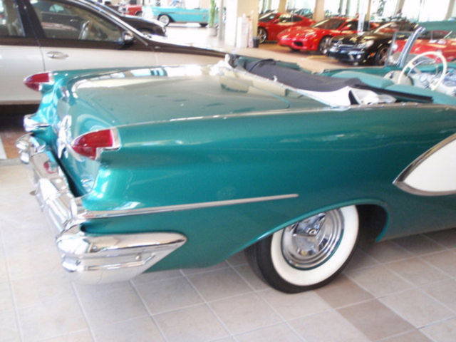 1956 Green Oldsmobile Ninety Eight
