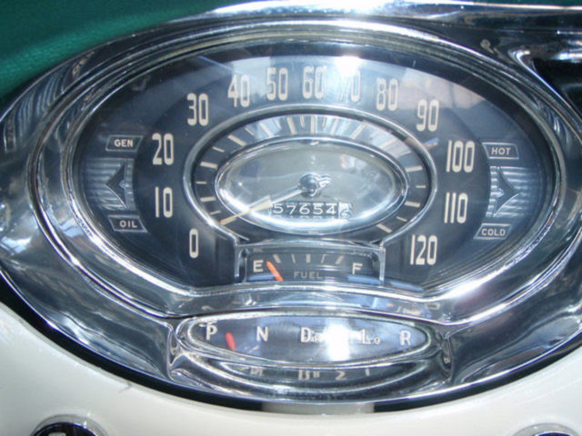 1956 Green Oldsmobile Ninety Eight