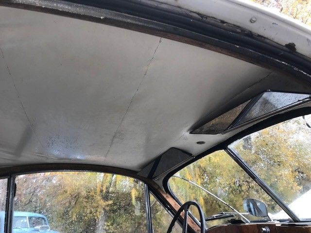 1956 White Jaguar XK Coupe