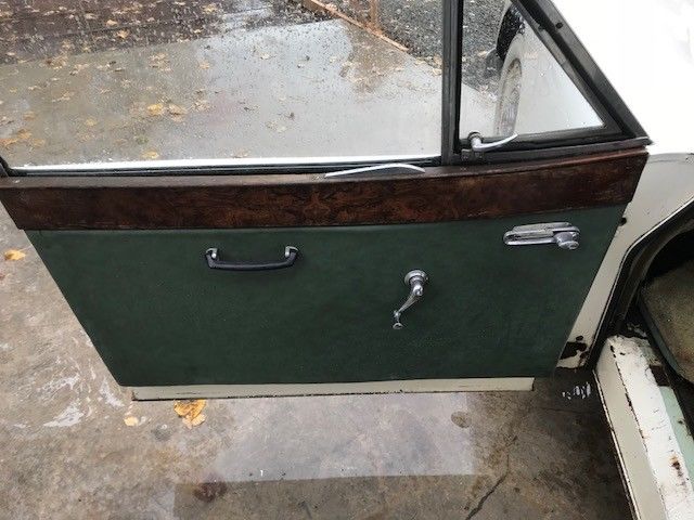 1956 White Jaguar XK Coupe