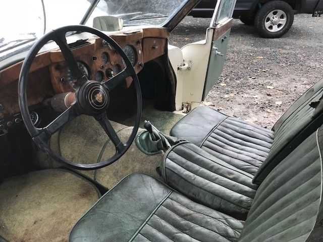 1956 White Jaguar XK Coupe