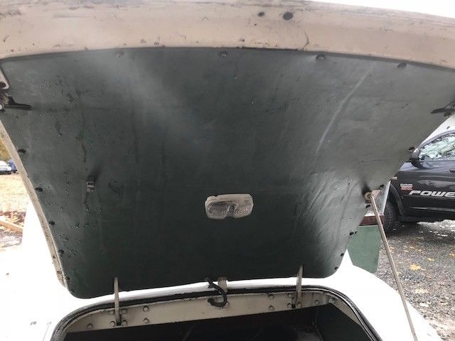 1956 White Jaguar XK Coupe