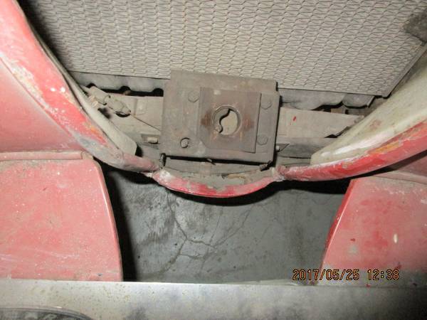 1956 Red Jaguar XK Convertible