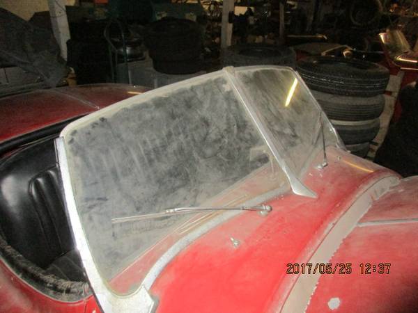 1956 Red Jaguar XK Convertible